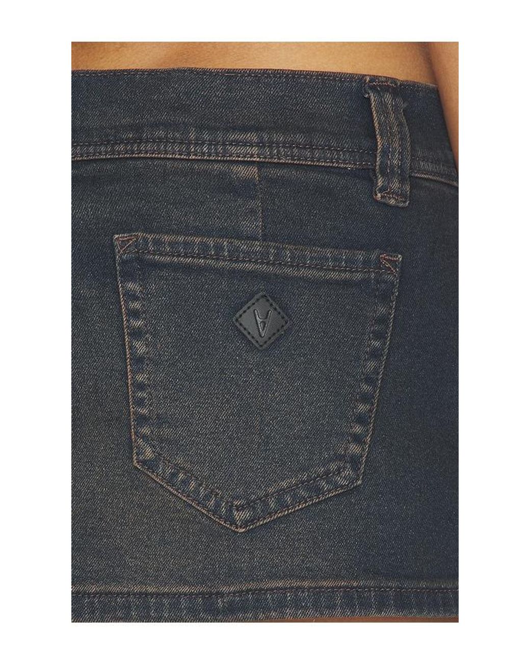 A.Brand Blue 00 Mini Skirt
