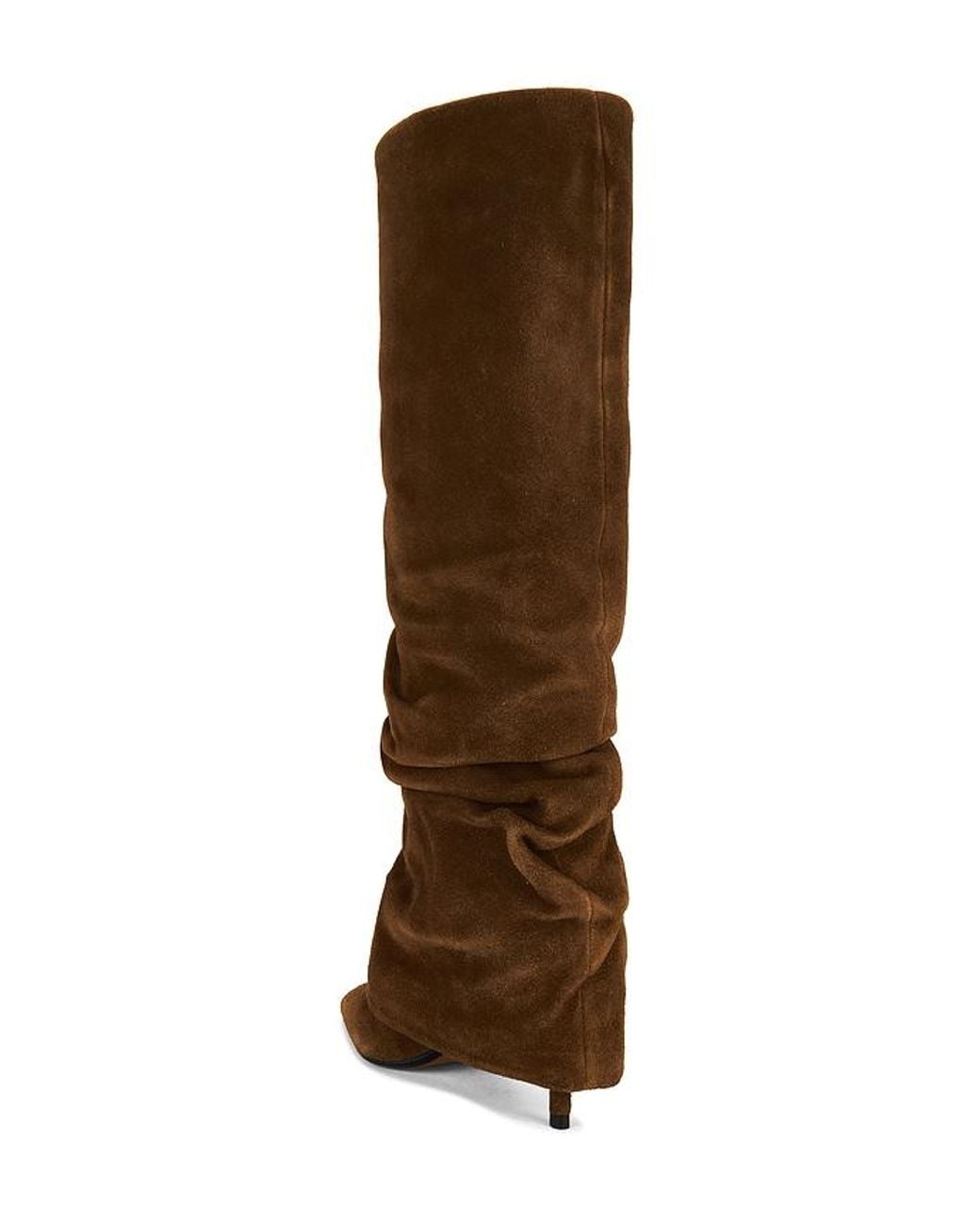 SCHUTZ SHOES Brown Mikki Up Cloak Boot