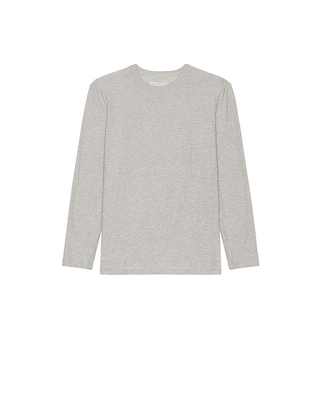 Beyond Yoga Gray Always Beyond Long Sleeve Crew 2.0 for men