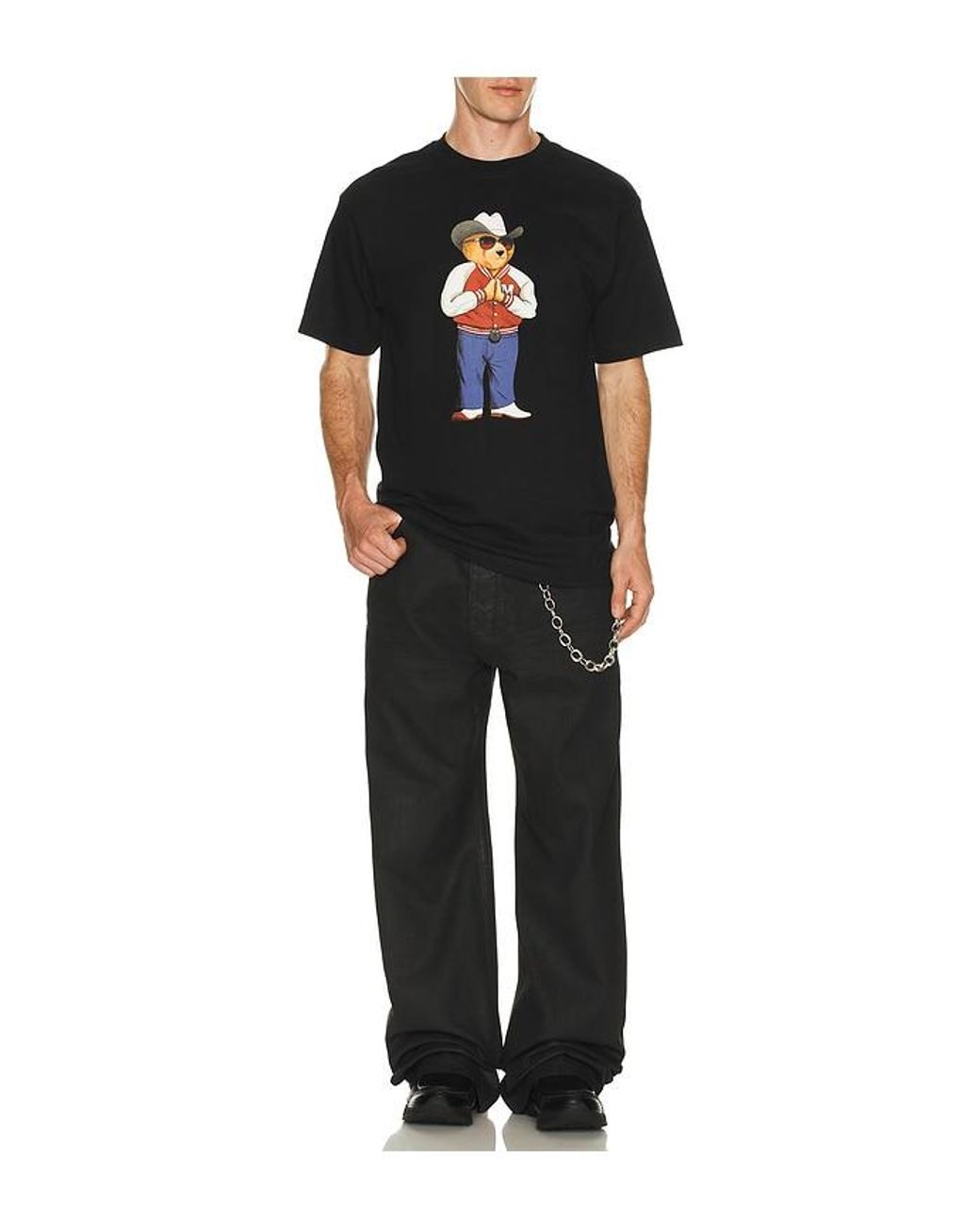 Market Black Hee Haw Bear Tee for men