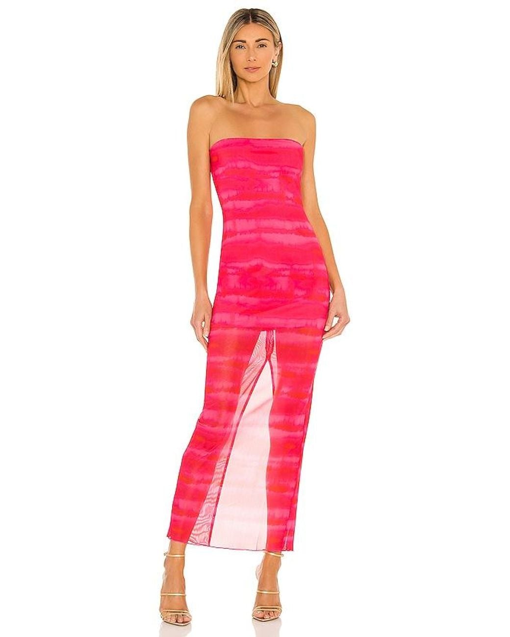 Maxivestido Rios En Color Fucsia Talla (También En S, Xl, Xxs) h:ours de color Pink