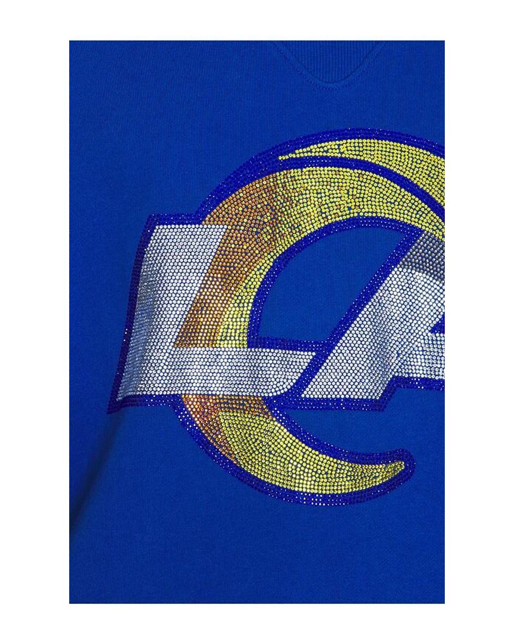 Terez Blue Los Angeles Rams Marquee Crew Sweatshirt