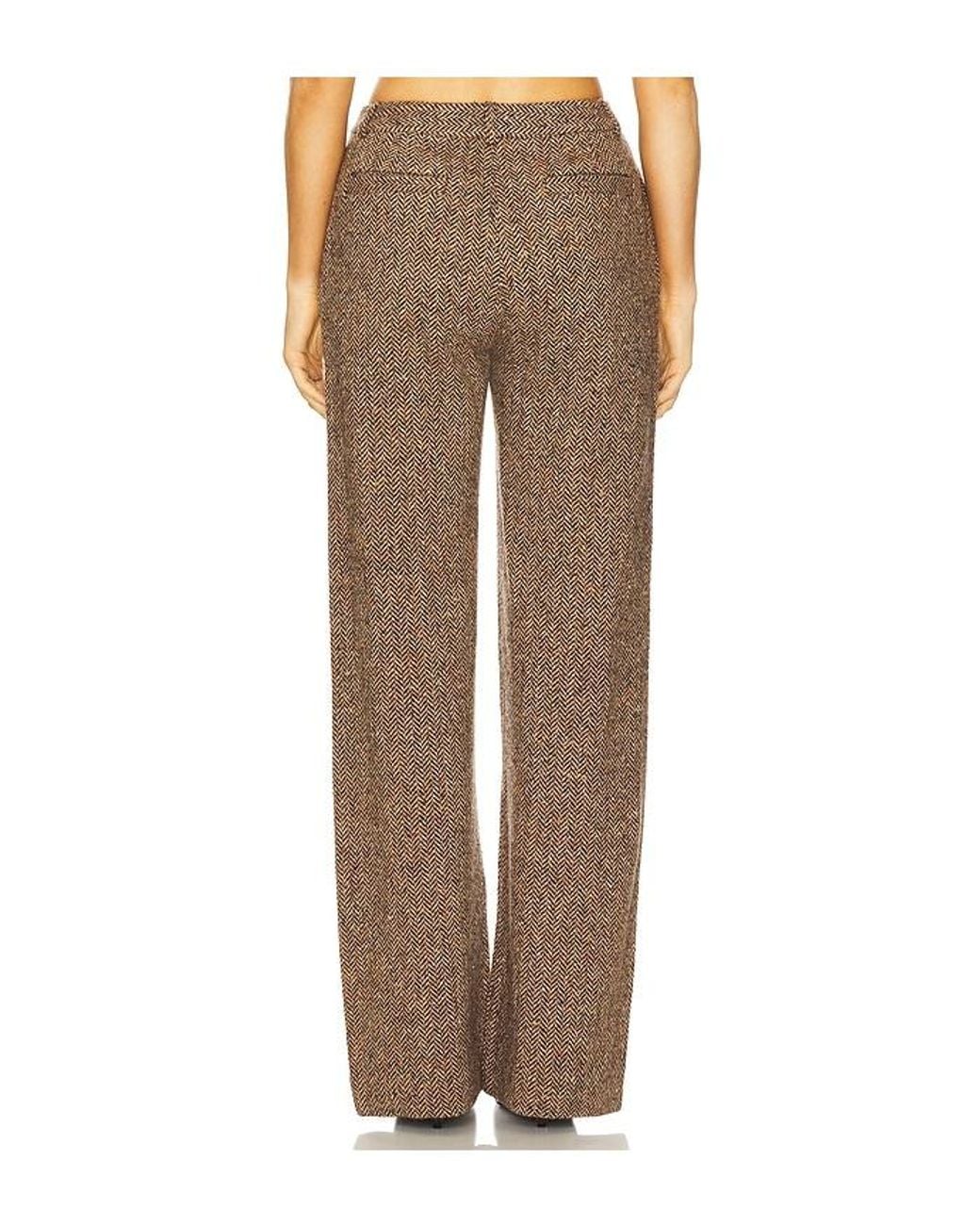 L'Agence Natural Livvy Straight Leg Trouser
