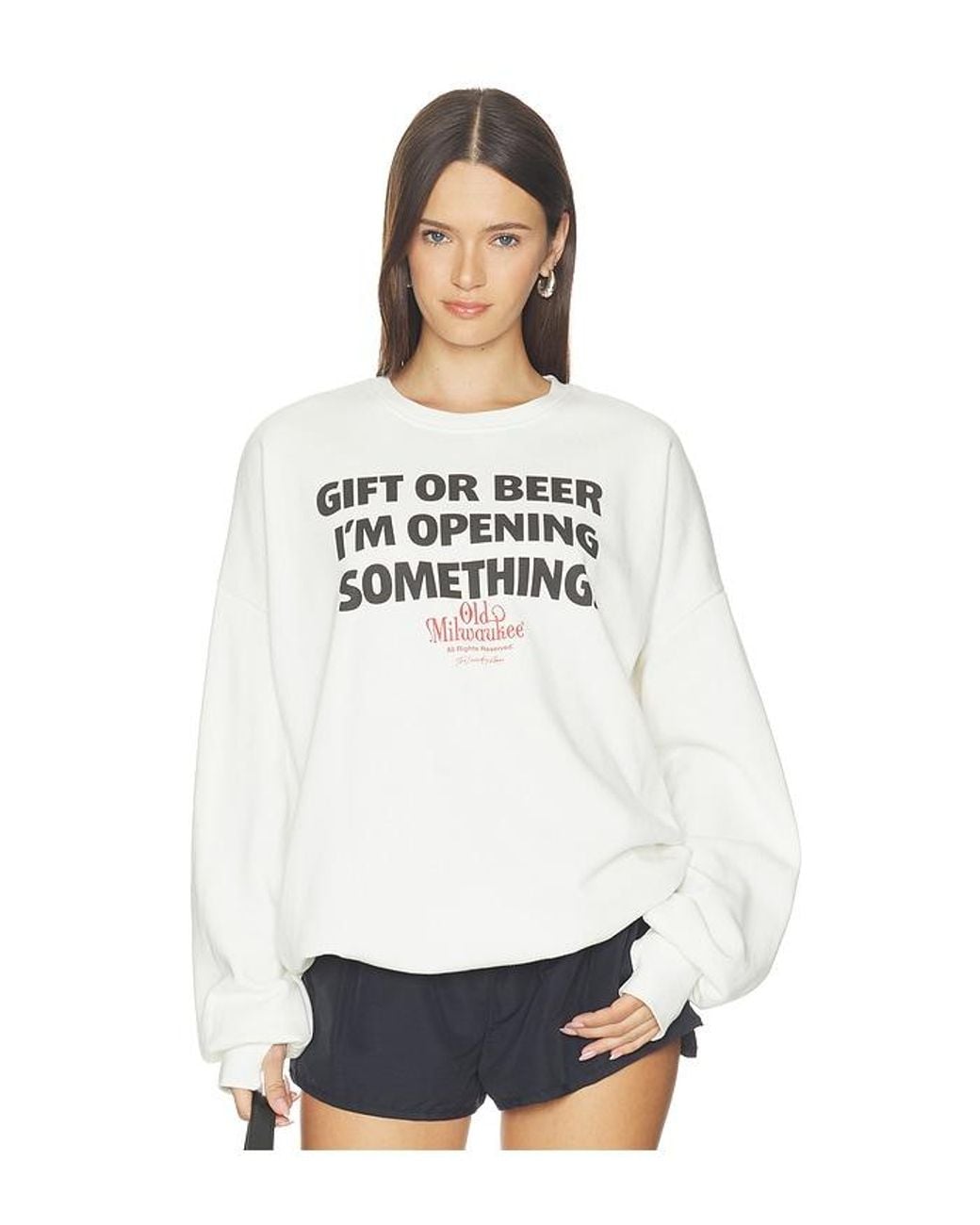 The Laundry Room White Gift Or Beer Jump Jumper Sweatshirt