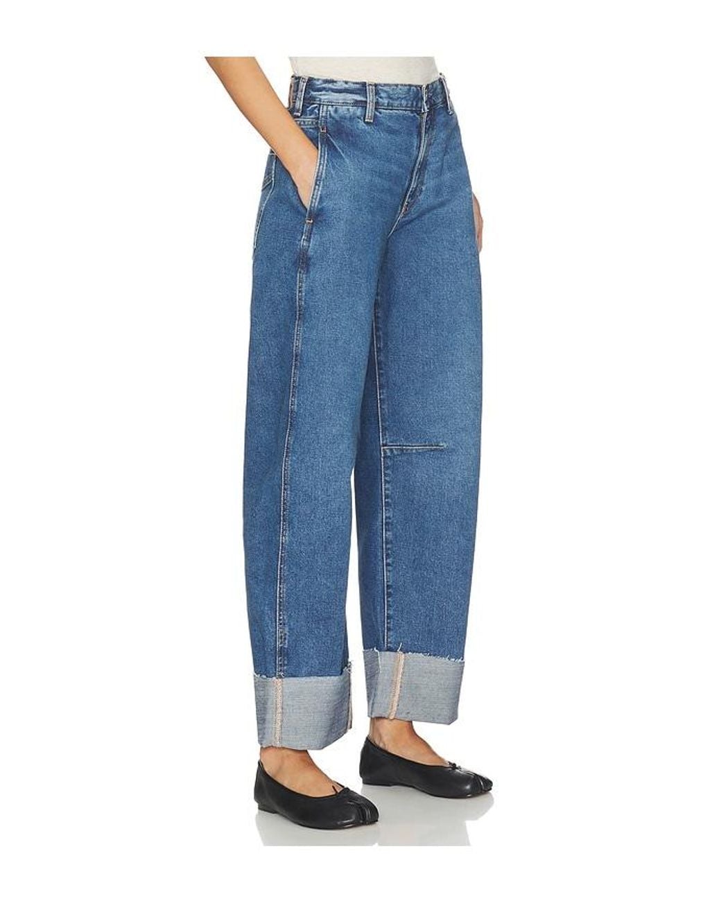 AG Jeans Blue Mercer Barrel Jeans