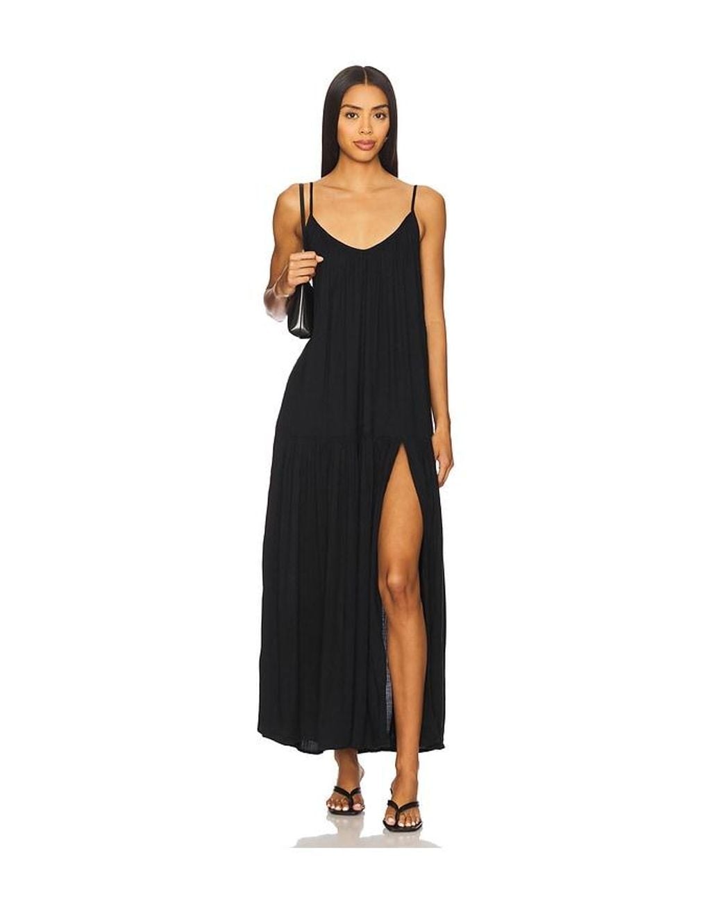ROBE MALIBU en Black LSPACE