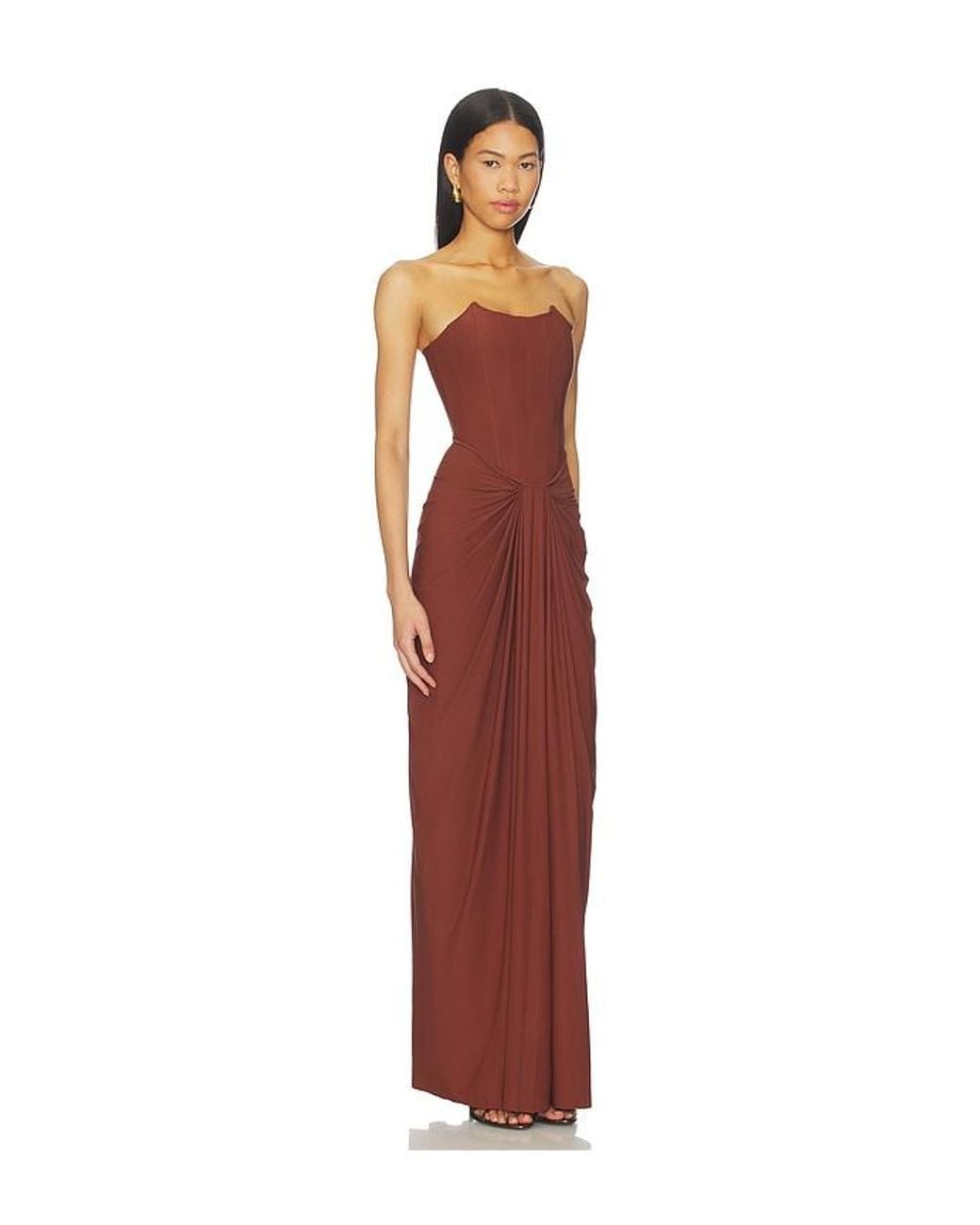 Deme by Gabriella Red Pearl Dress