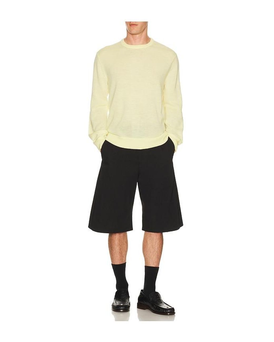 Helmut Lang Strick in Yellow für Herren