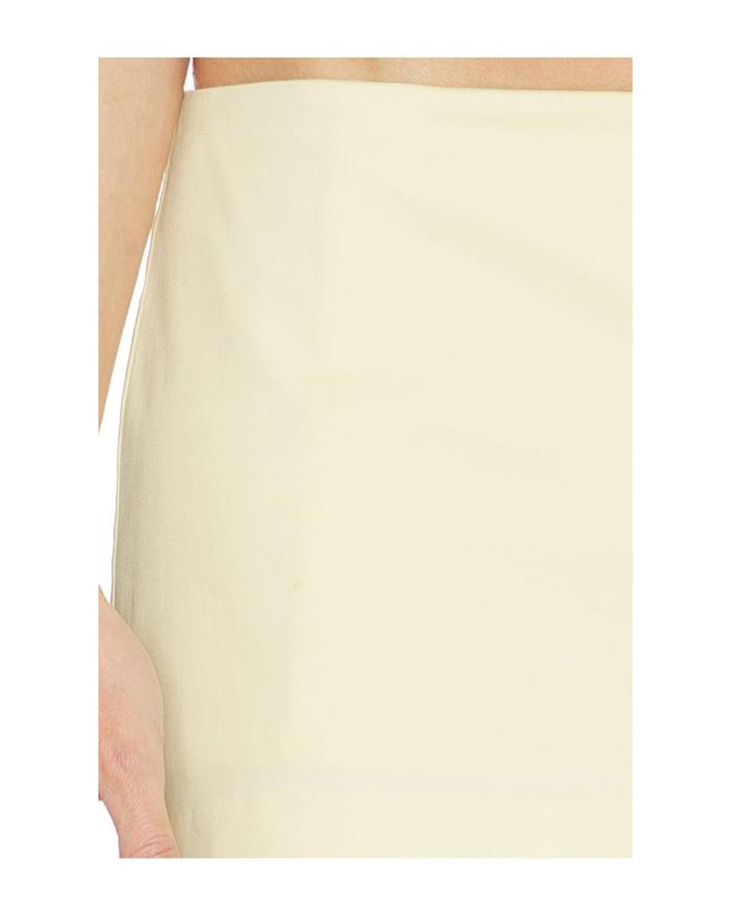 LOBA White Rae Micro Mini Skort