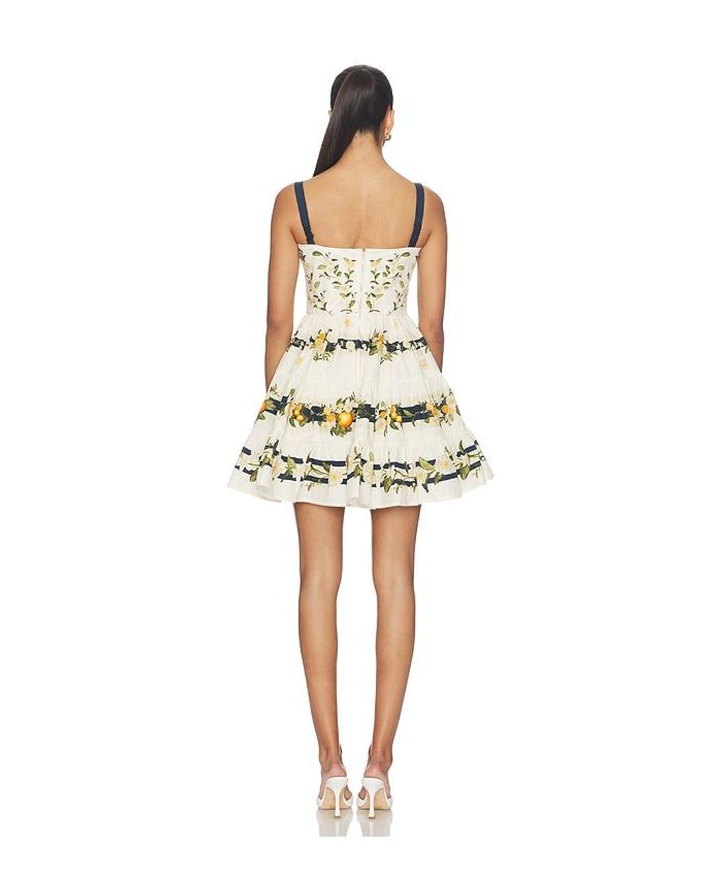 Agua Bendita White Lima Mini Valle Dress