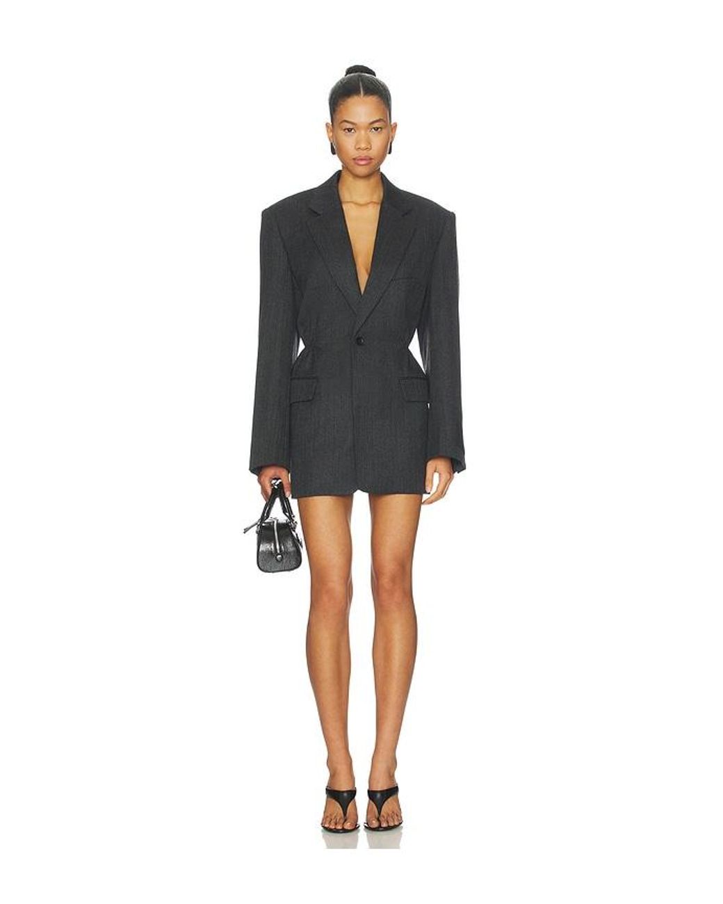 Alexander Wang Black Oversized Blazer