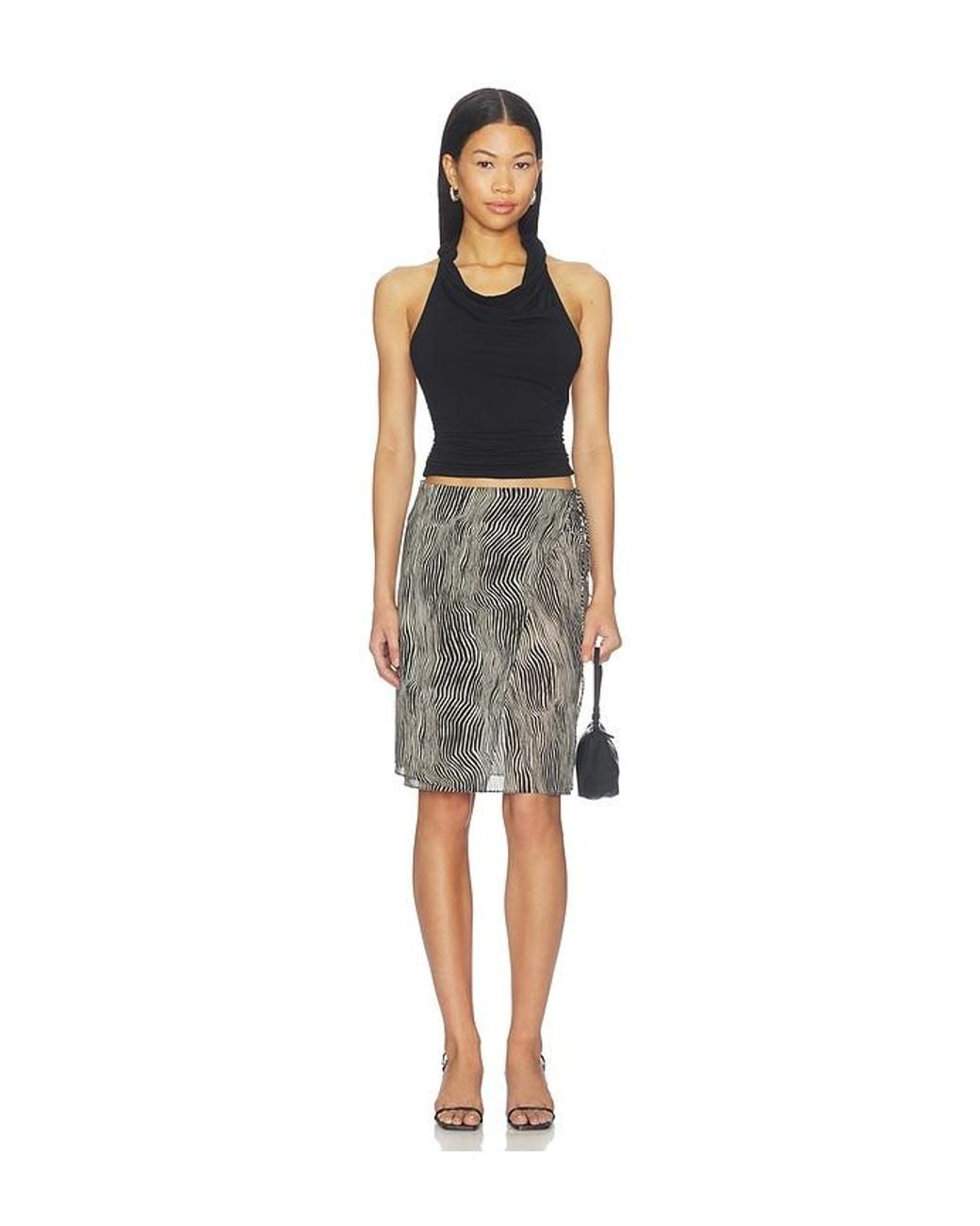 Madison The Label Black Clemence Top