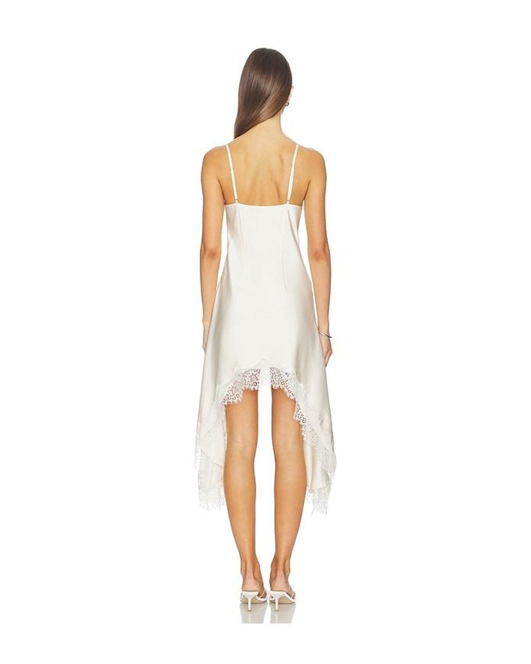 Tularosa White Lou Midi Dress