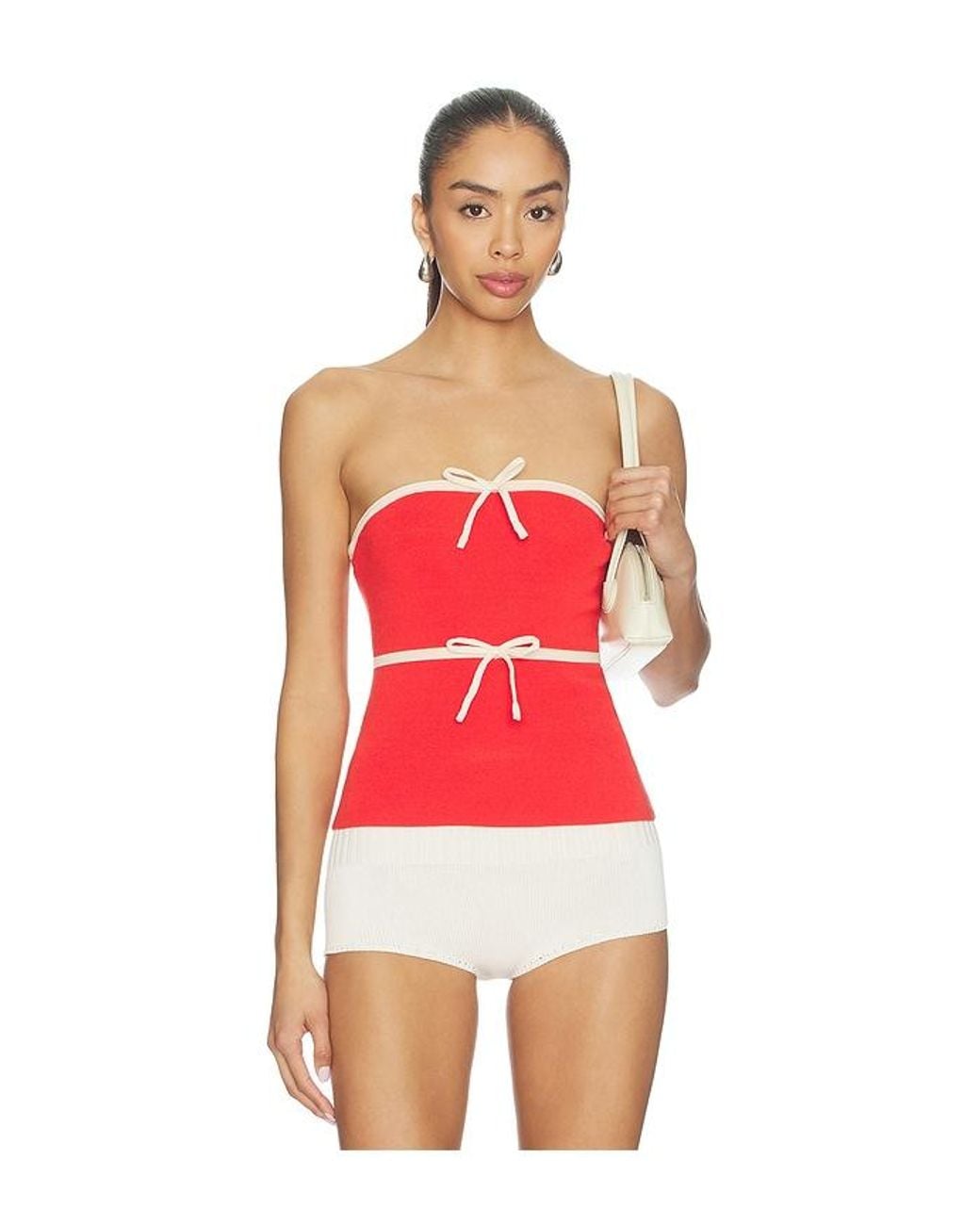 Heartloom Red Averil Top