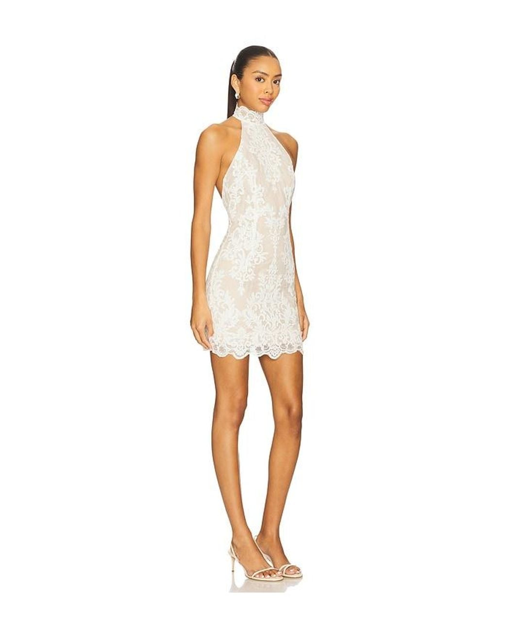 Stone Cold Fox White X Revolve Ollie Mini Dress