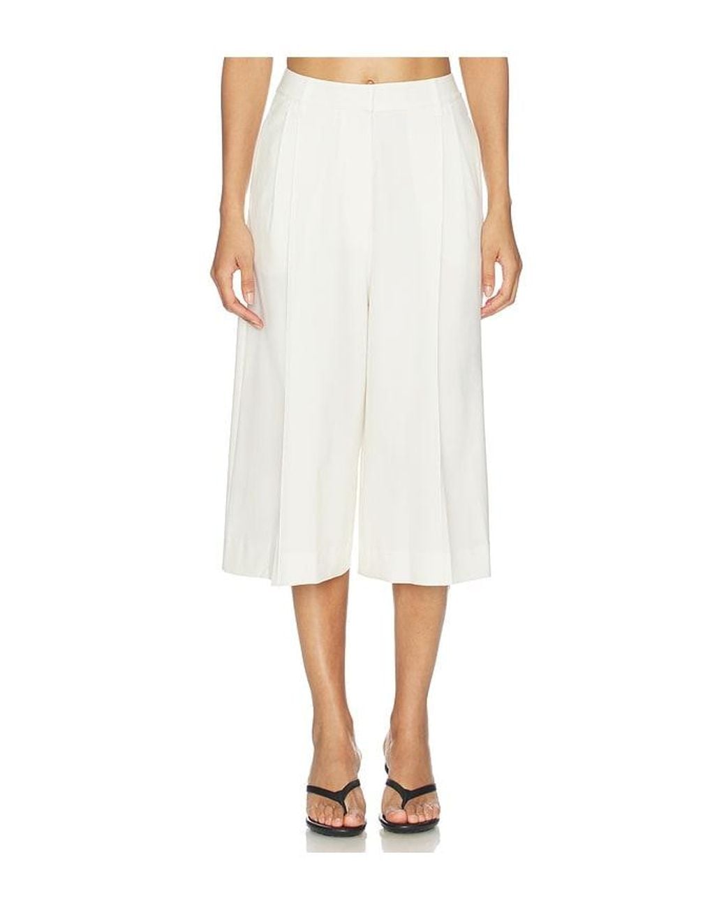 Beaufille White Hugo Culotte Pant