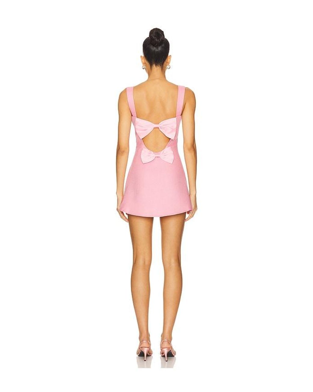 MORE TO COME Red Oriana Mini Dress