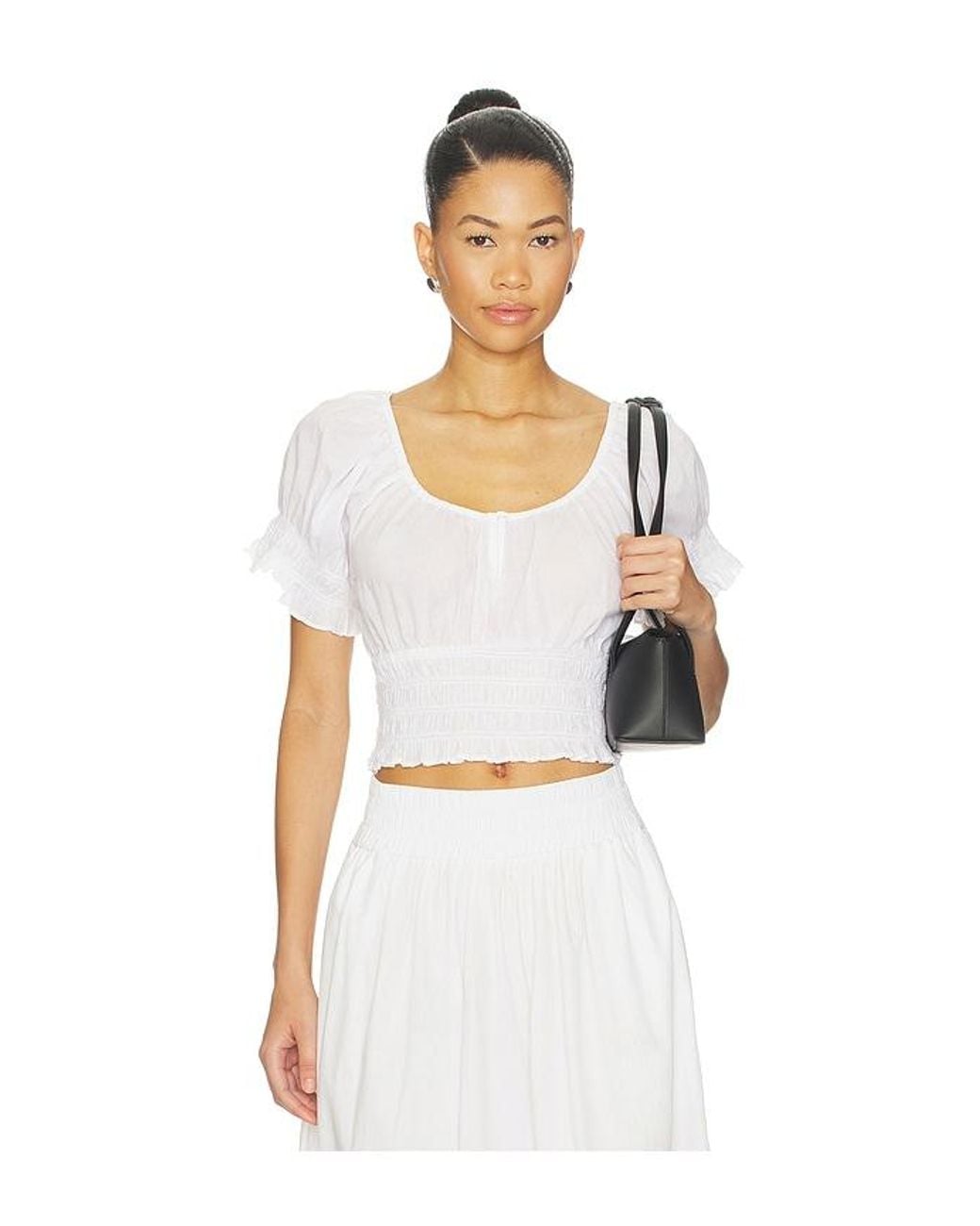 FAVORITE DAUGHTER White The Swoon Top