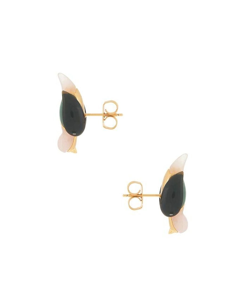 Zimmermann Black Ohrringe Plume Stud
