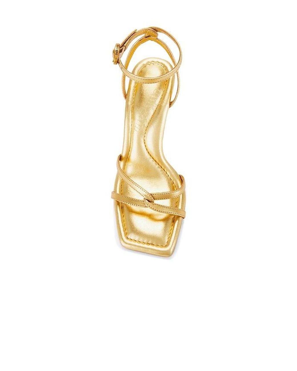 Cult Gaia Metallic Maddie Sandal