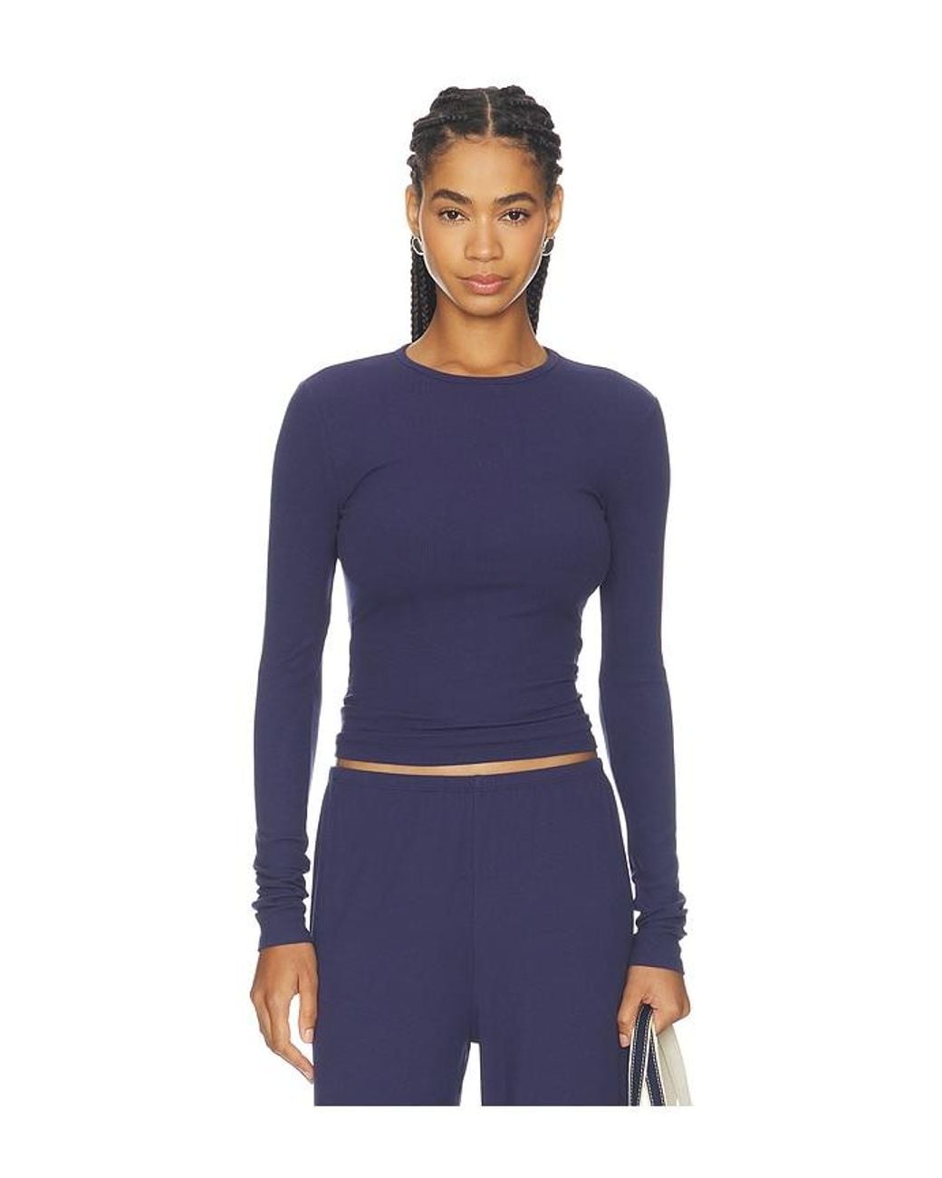 ALL THE WAYS Blue Airlea Long Sleeve Top