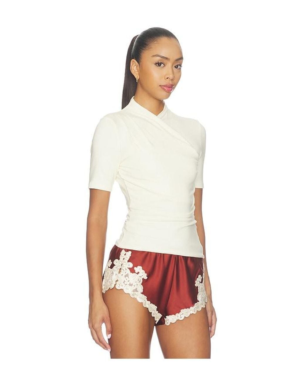 SNDY'S White Hart Top