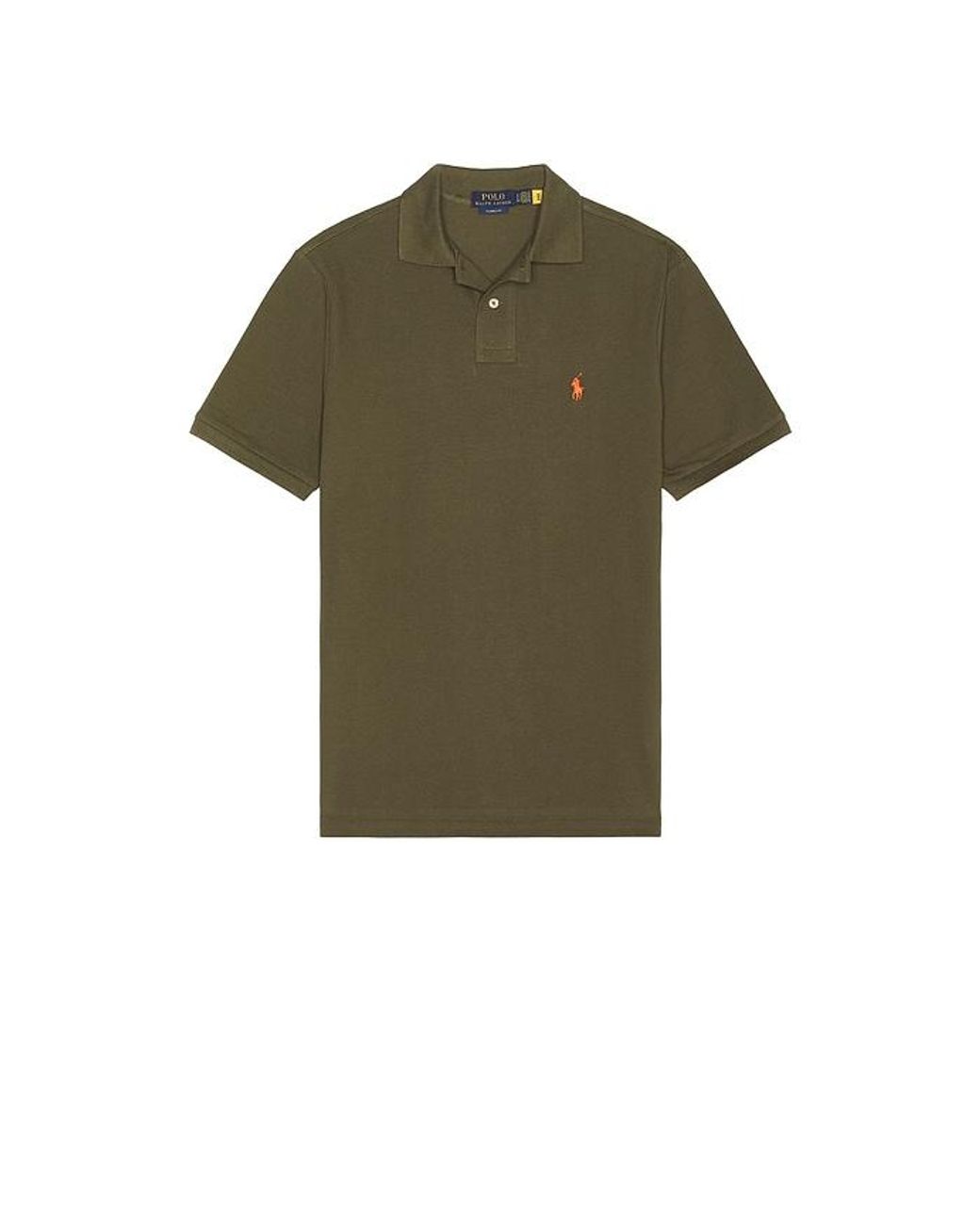 Polo Ralph Lauren Green Mesh Short Sleeve Polo for men