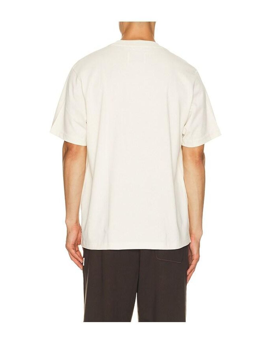 Reigning Champ White Midweight Jersey Og T-Shirt for men