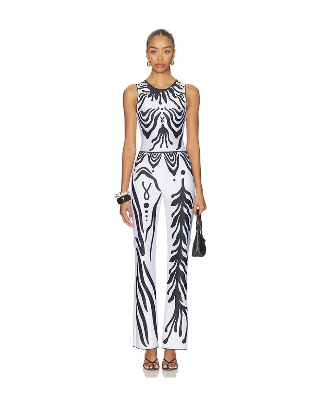 DI PETSA White Iris Lycra Tank Top