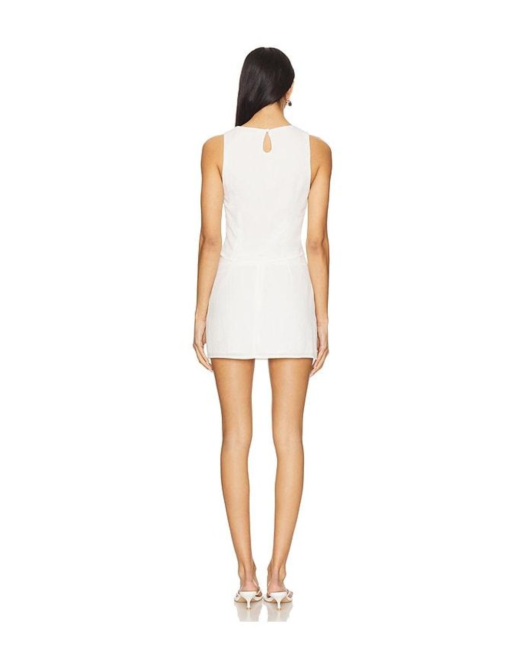 MORE TO COME White Alison Skirt Set