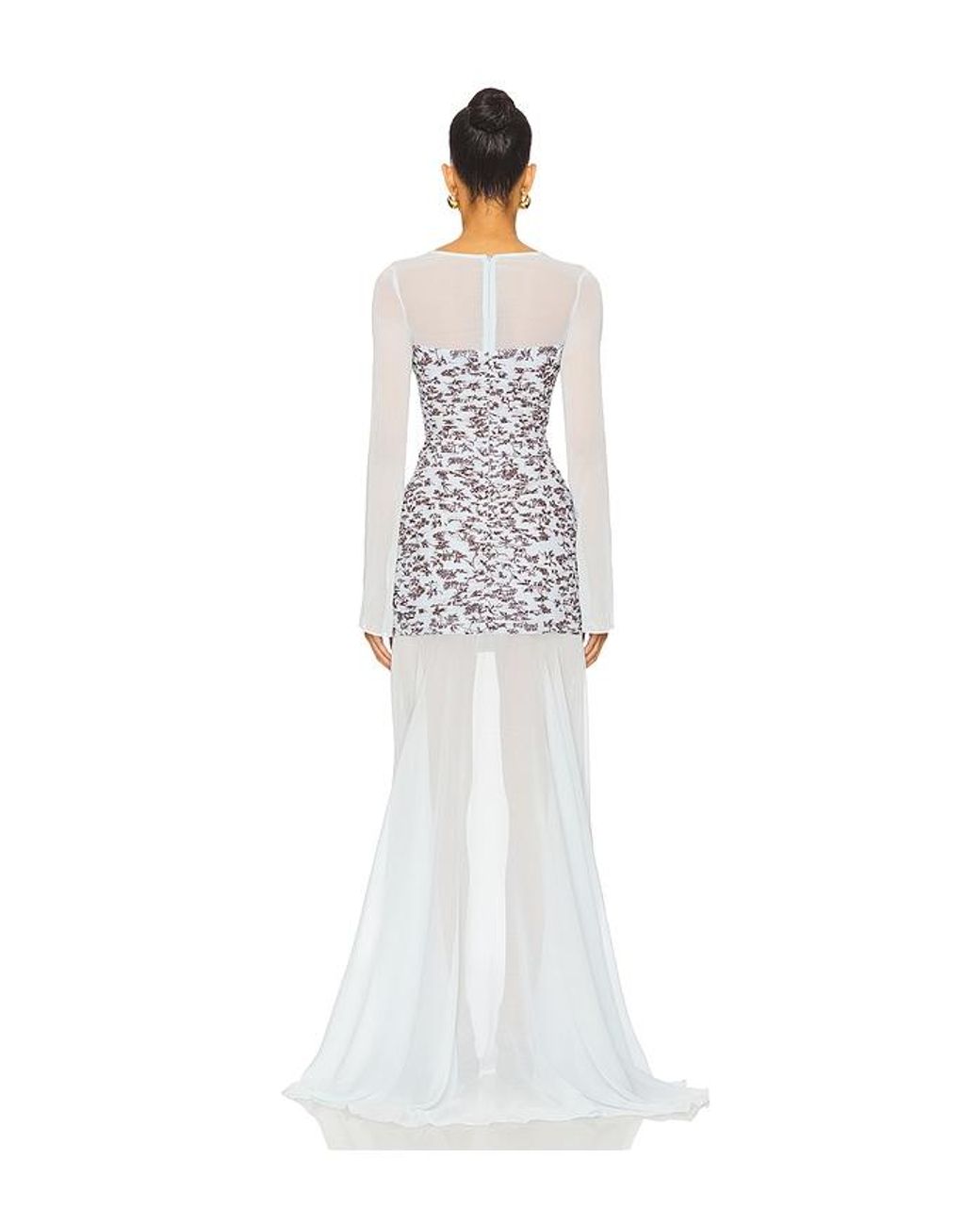 Sonya Moda White Fariha Gown