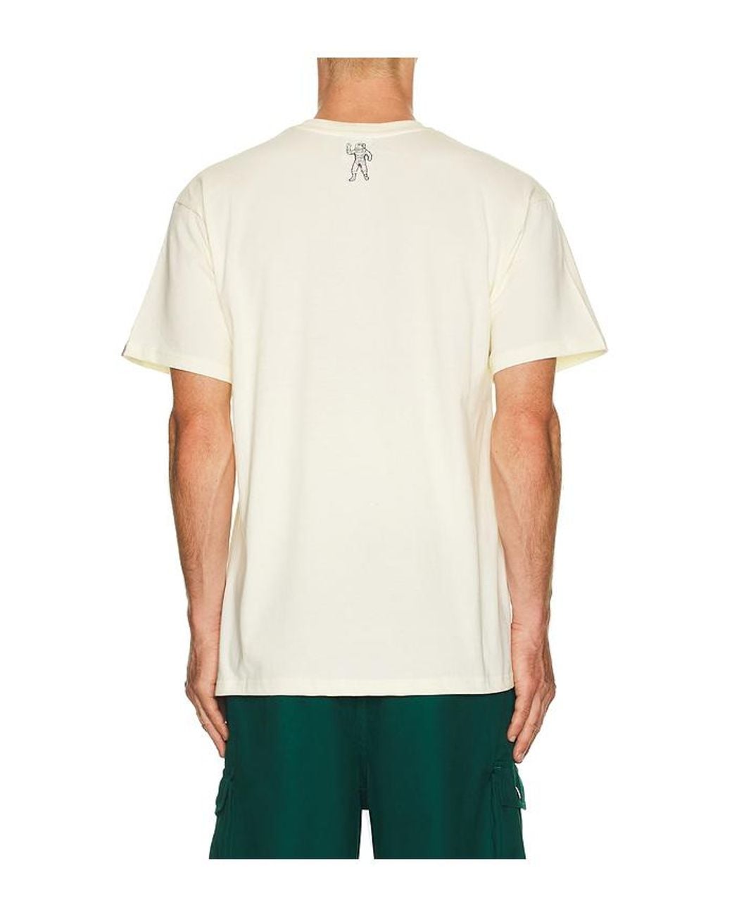 BBCICECREAM Green Curve Tee for men