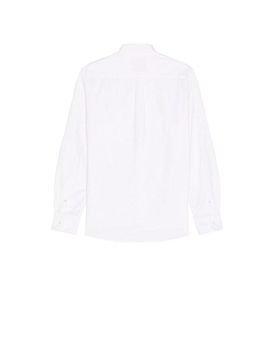 Beams Plus White B.D. Oxford Shirt for men
