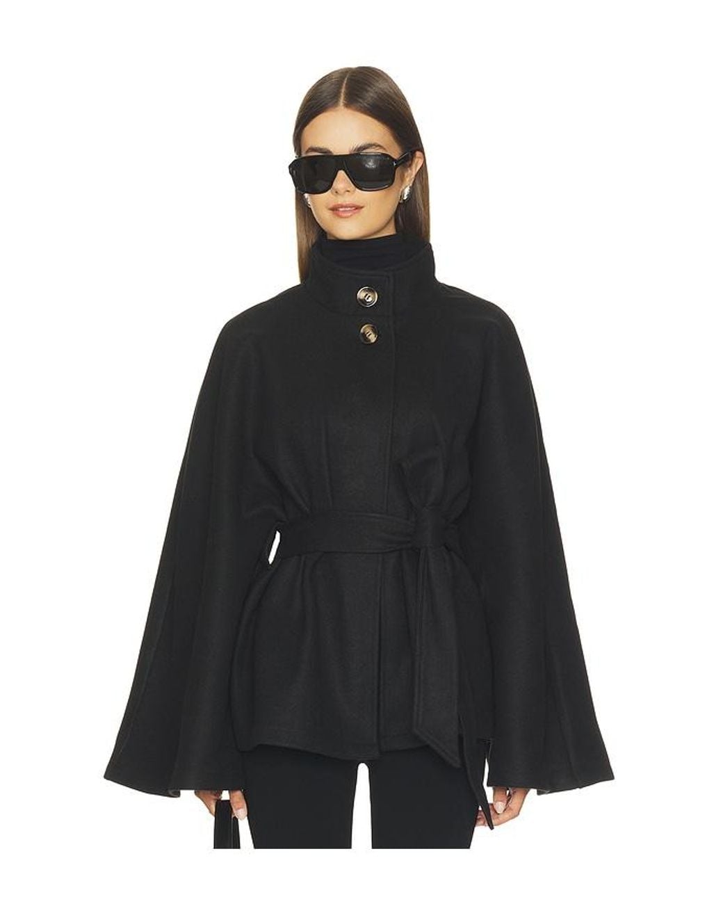 ALL THE WAYS Black Jimun Tie Jacket