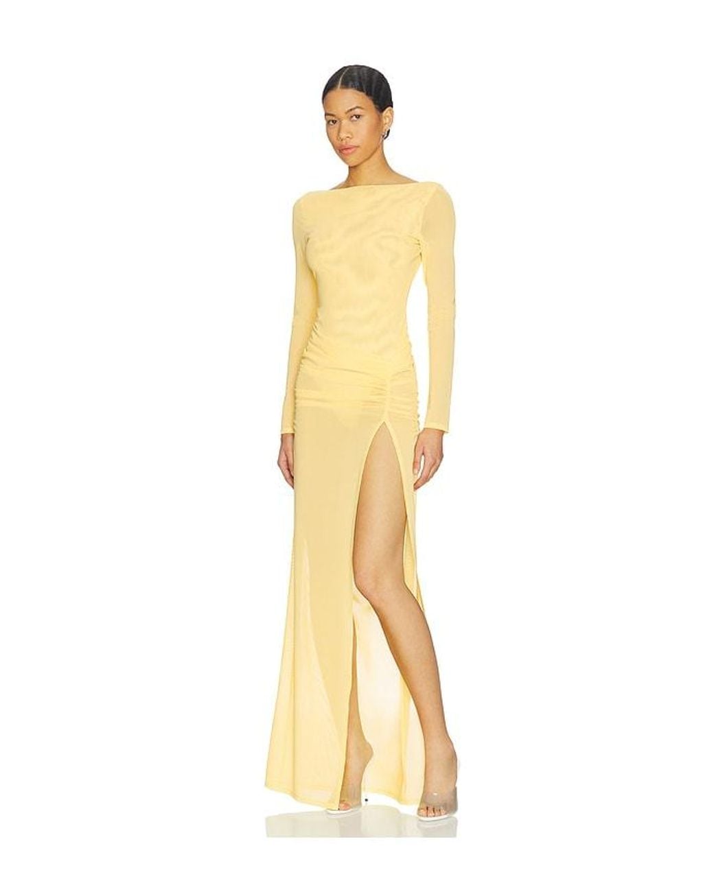 Nbd Metallic Amalya Maxi Dress