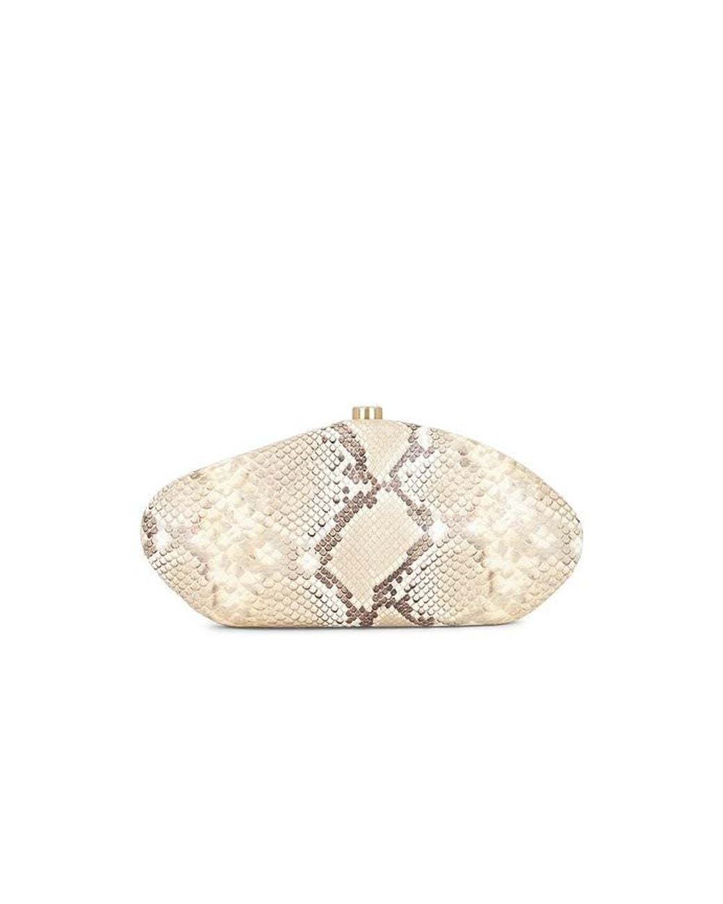 Cult Gaia White The Caldera Clutch