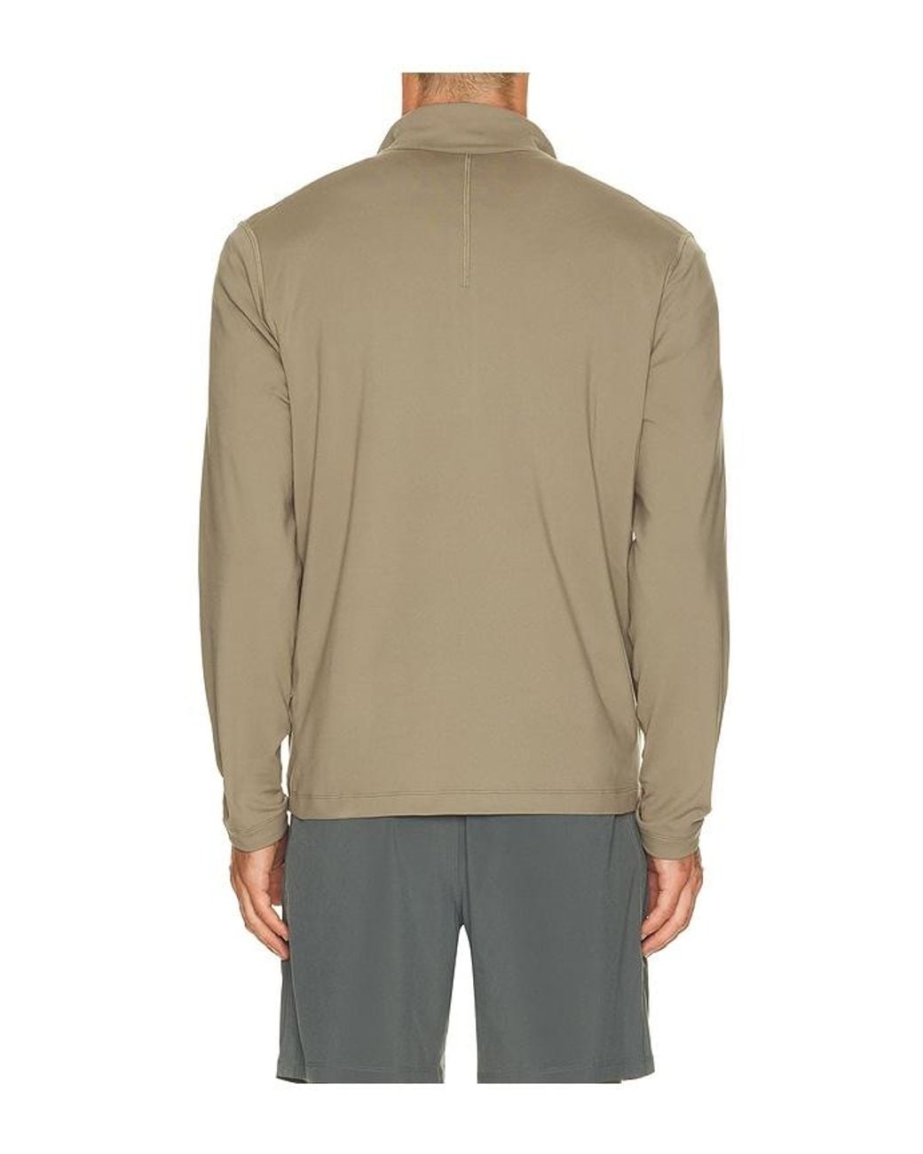 lululemon athletica Multicolor Soft Jersey Half Zip Sweater for men