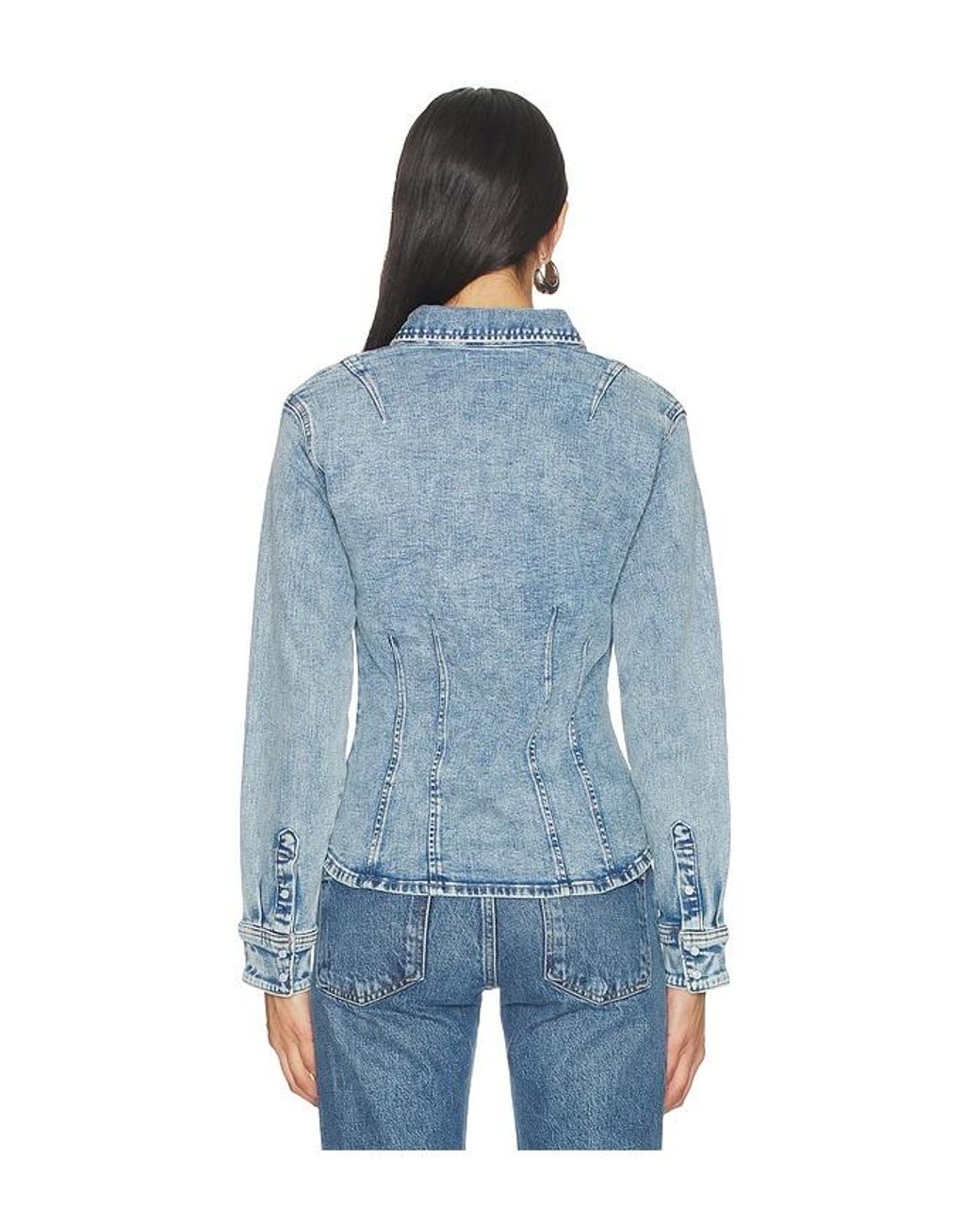 Levi's Blue Long Sleeve Shaped Shirt
