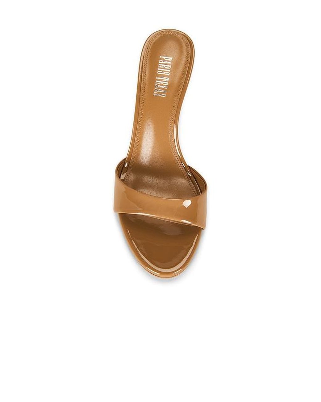 Paris Texas White Lidia Mule 70