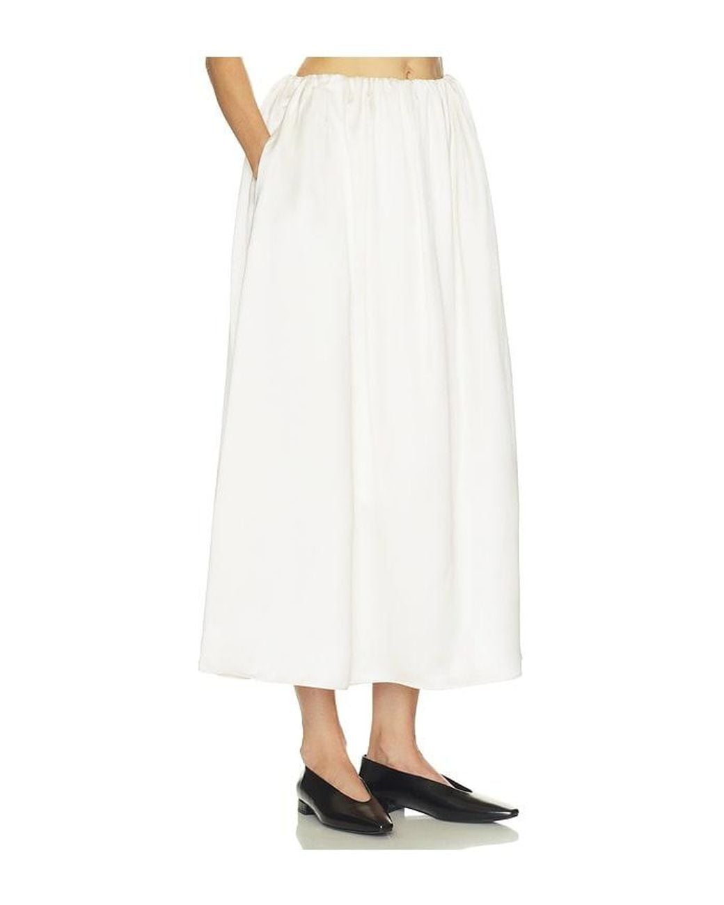 Helsa White Gala Skirt