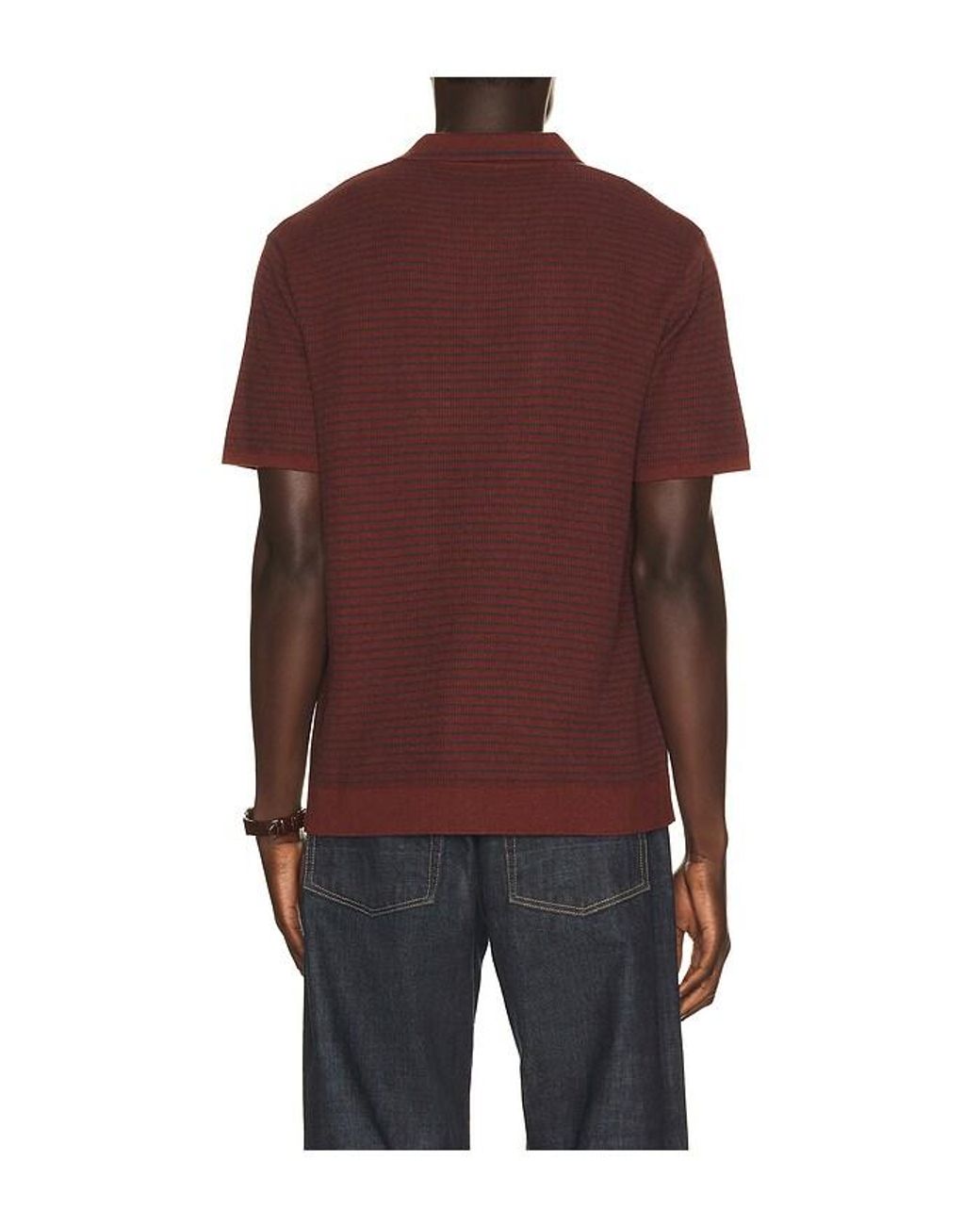 Marine Layer Strick Liam in Red für Herren