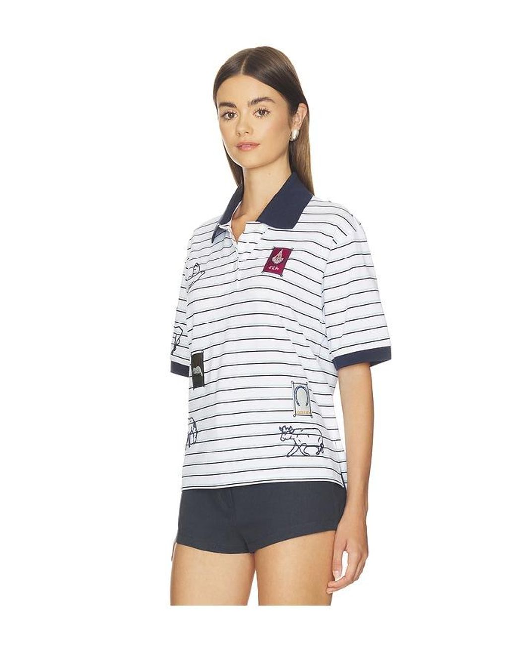Sea White Winslow Craft Polo Shirt