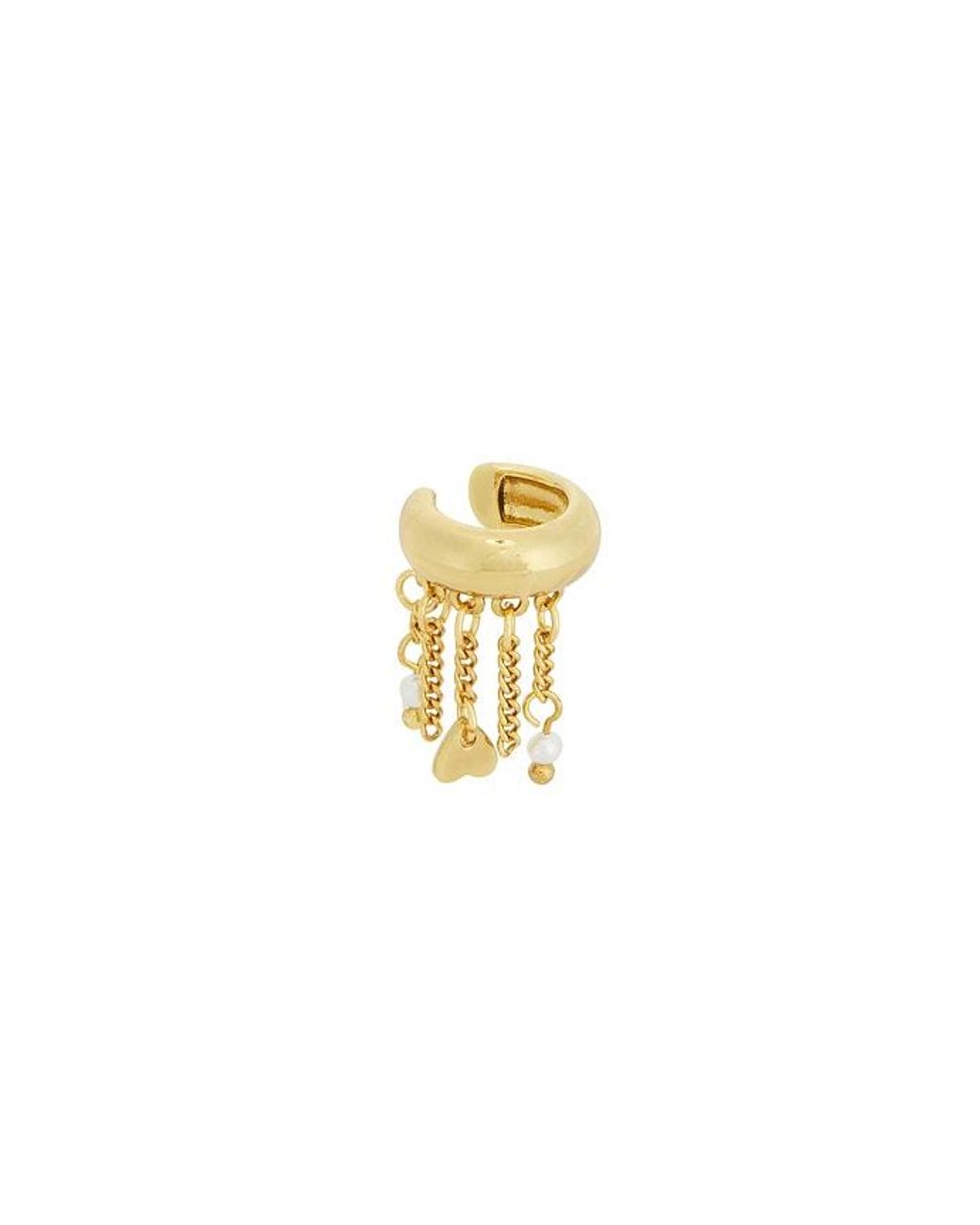 petit moments White Dune Ear Cuff