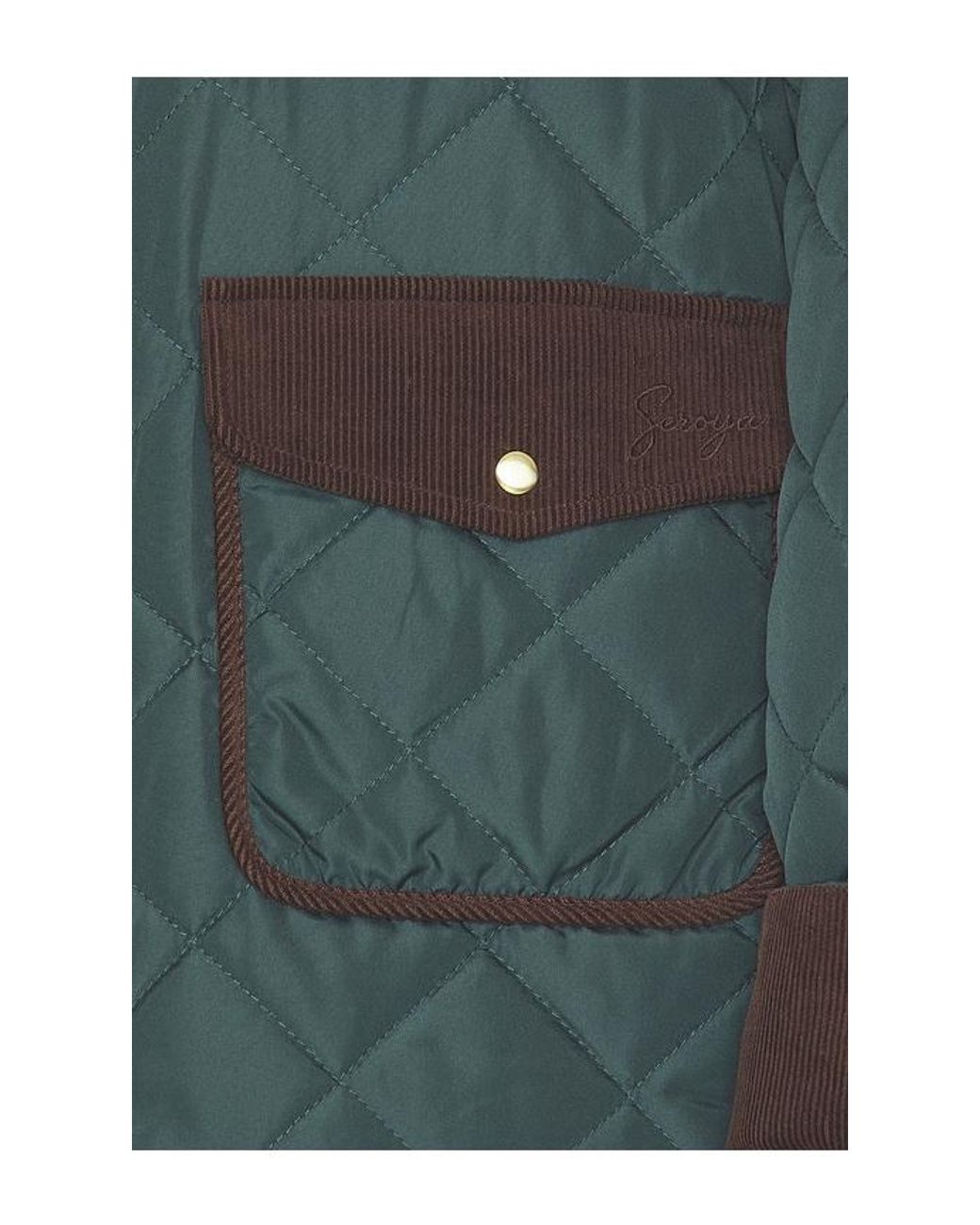 SER.O.YA Blue Liana Coat