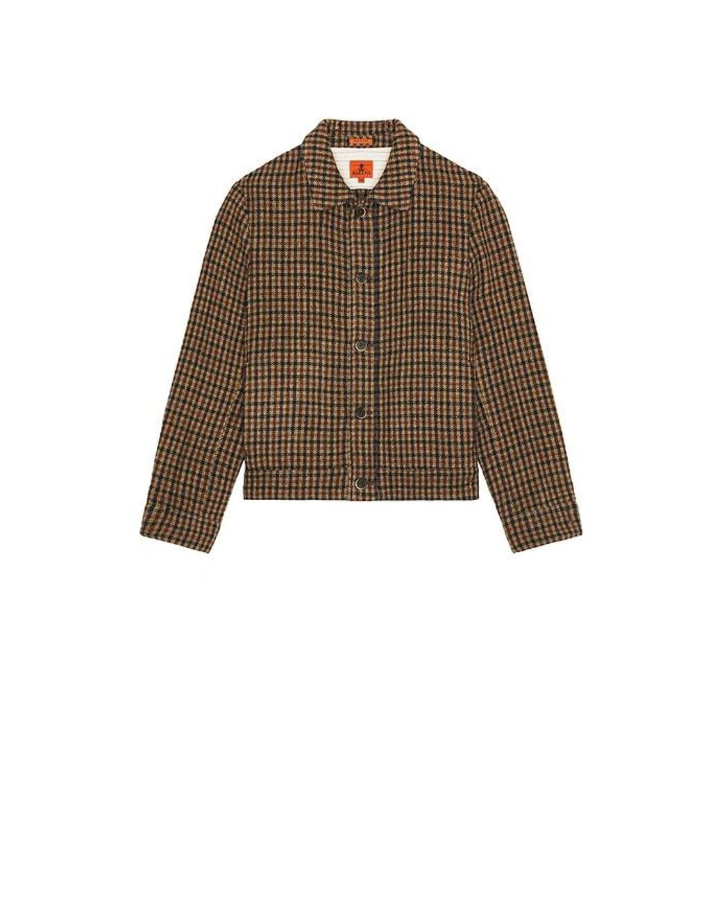 Barena Brown Overshirt Tablo Fasser for men