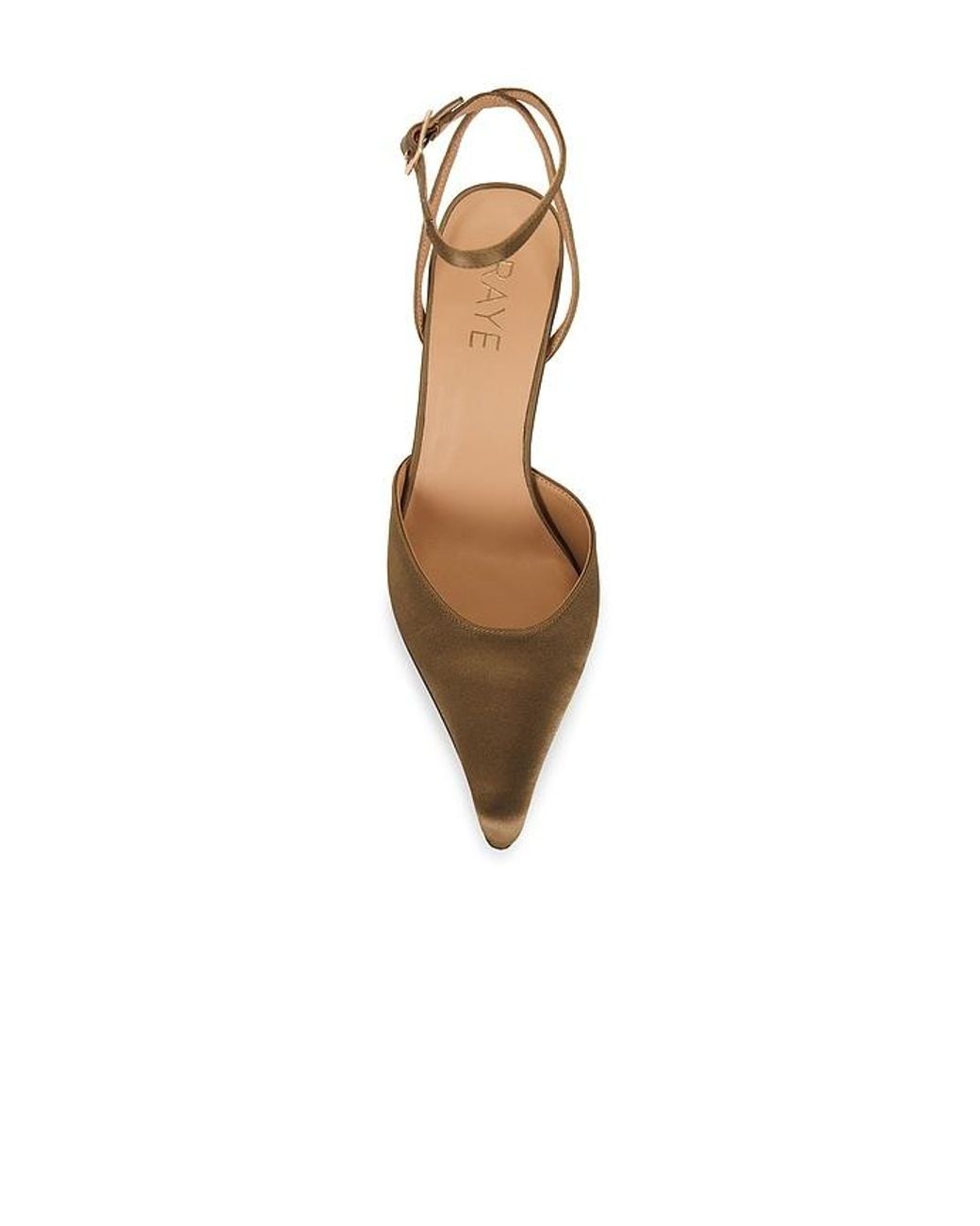 Raye White Willow Pump