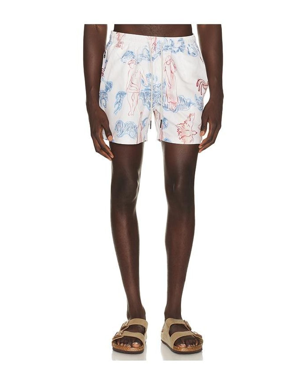 Oas Multicolor Lorien Swim Shorts for men
