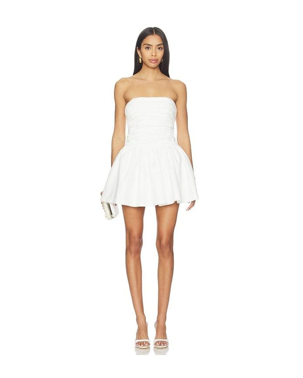 Lovers + Friends White Judy Mini Dress