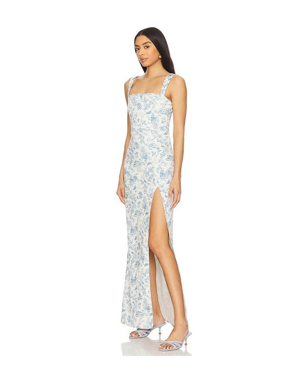 MAJORELLE White Carmella Gown