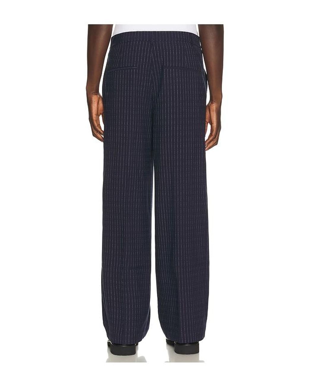 KROST Blue Pinstripe Trouser for men